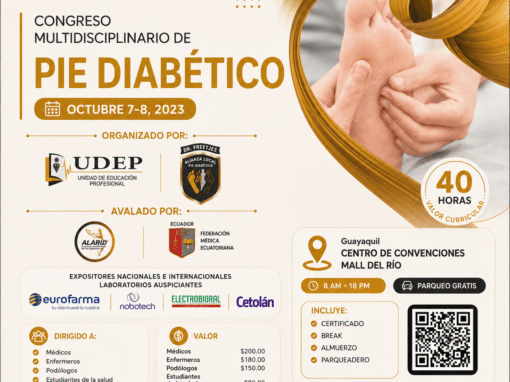 PRIMER CONGRESO MULTIDISCIPLINARIO DE PIE DIABÉTICO