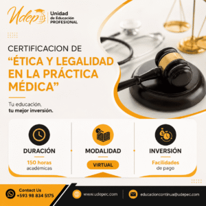 CERTIFICACION DE “ÉTICA Y LEGALIDAD EN LA PRÁCTICA MÉDICA”