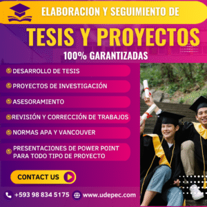 Tesis y proyectos