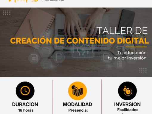 TALLER DE CREACIÓN DE CONTENIDO DIGITAL