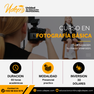 CURSO DE FOTOGRAFÍA BÁSICA