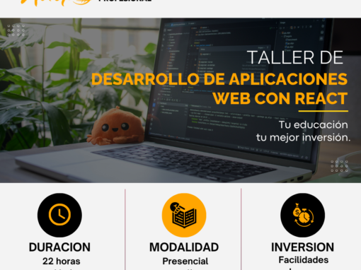 TALLER DE DESARROLLO DE APLICACIONES WEB CON REACT