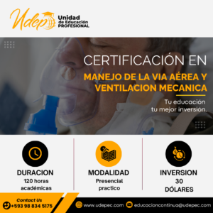 MANEJO DE LA VIA AÉREA Y VENTILACION MECANICA